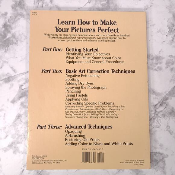 Retouching Your Photographs by Jan Way Miller Softcover - Picture 2 of 3